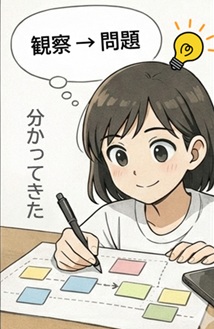 看護実習の関連図の書き方｜手書き・付箋式テンプレ5ステップと肺炎の