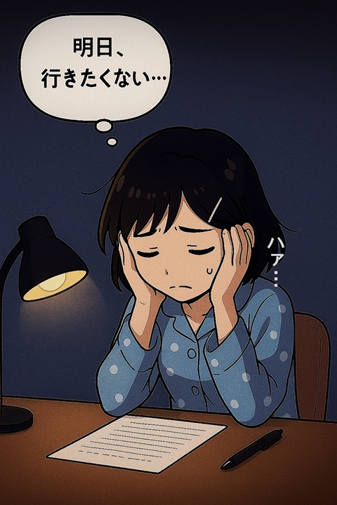 実習で理不尽なことが連続して心が折れてしまった『看護学生のモチベーションアップ』というテーマを感情から理解しやすくする導入のリード漫画の締めくくり。