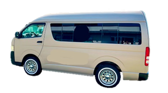 SoRaのサロンカーとして使用しているハイエース